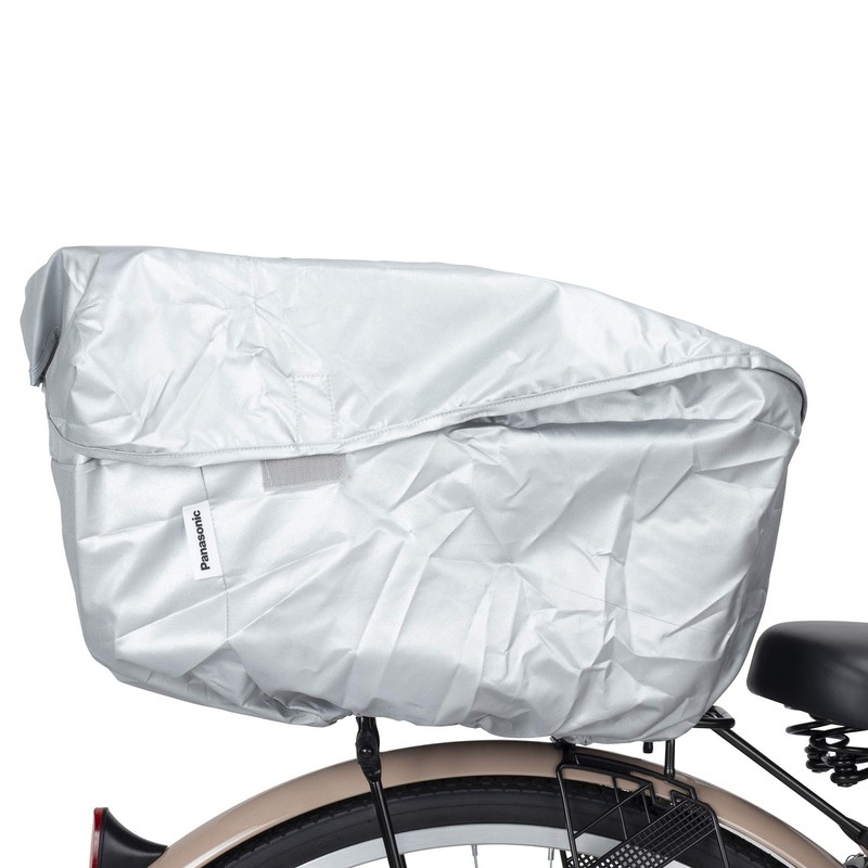 Panasonic NSAR-151-S Rear Basket Cover for Bicycles, Silver, Basket Outer