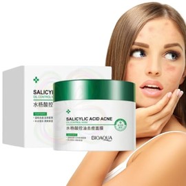 Gel Cuidado Facial Acido Salicilico Oil Control Mask Mascarilla Control Acne Elimina Granos Espinillas Exfoliante Acido Salicilico Elimina Imporesas
