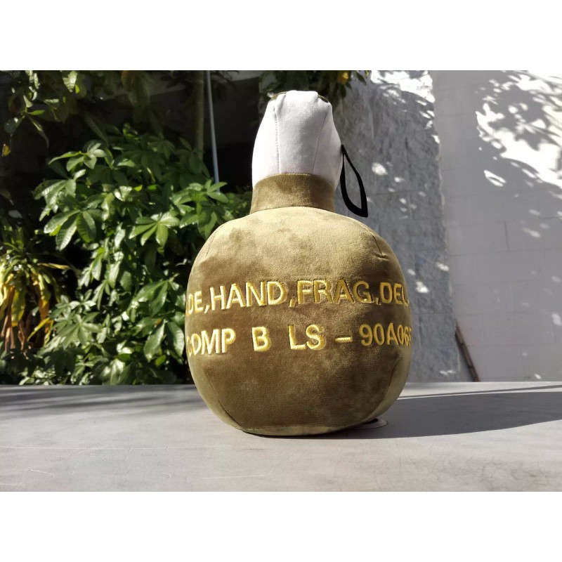 Tacticool Creations M67 Grenade Plush Decorative Pillow