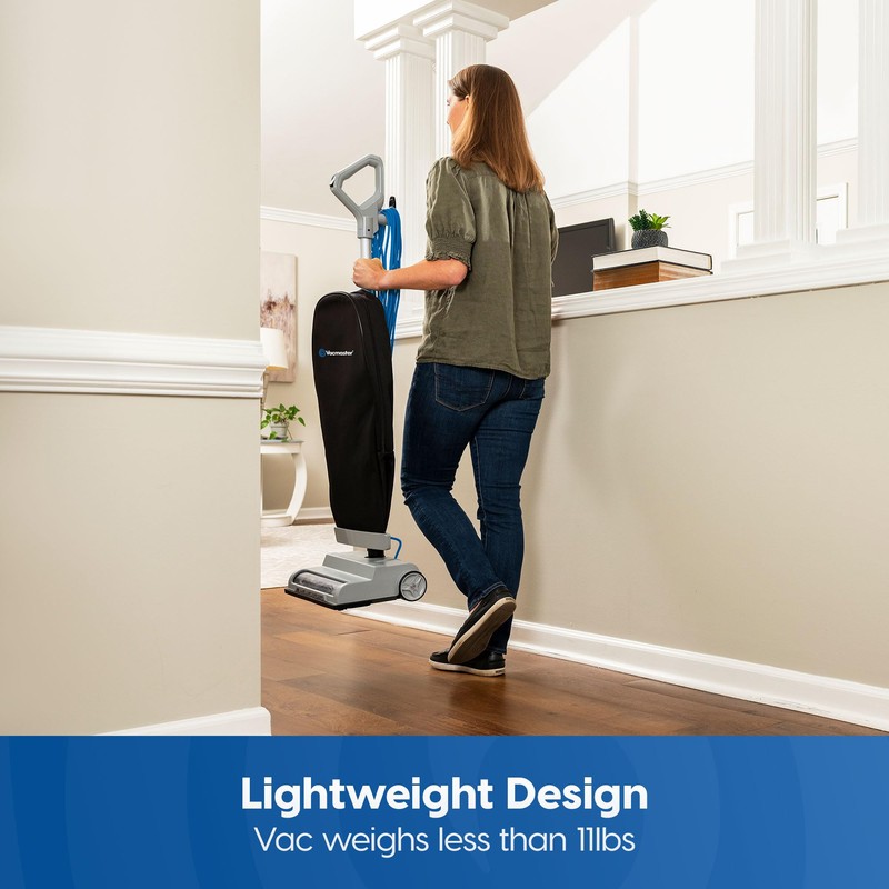 Vacmaster UB0402 Commercial Vacuum Cleaner Ultra-Lightweight 14L Capacity Bagged Upright