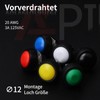 APIELE Pack of 24 12 mm Momentary Button Switch Waterproof