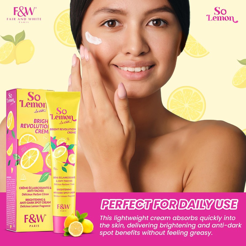 FAIR & WHITE So Lemon Bright Revolution Cream 50ml
