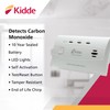Kidde Worry-Free Carbon Monoxide Detector Alarm with 10 Year Sealed