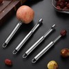 4 PCS Apfelentkerner Apfelausstecher, Apfelstecher, Kerngehäuse Ausstecher Apfel, Apfel Entkerner,