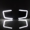 LED DRL Fog Lights Fit for 2014-2021 Toyota Tundra with