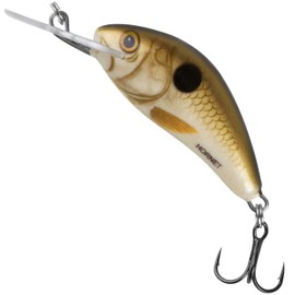 Salmo Hornet Wobbler Mini Wobbler D, Salmo Colours: Pearl Shad, Length / Weight / Running Behavior / Diving Depth: 2.5 cm / 1.5 g / Sinking / 0.5 - 1.0 m