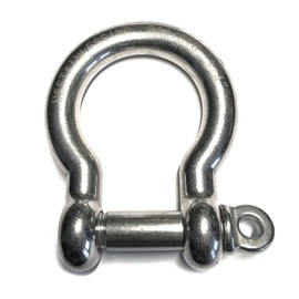 Stainless Steel 316 Bow Shackle 3/4" (19mm) Marine Grade