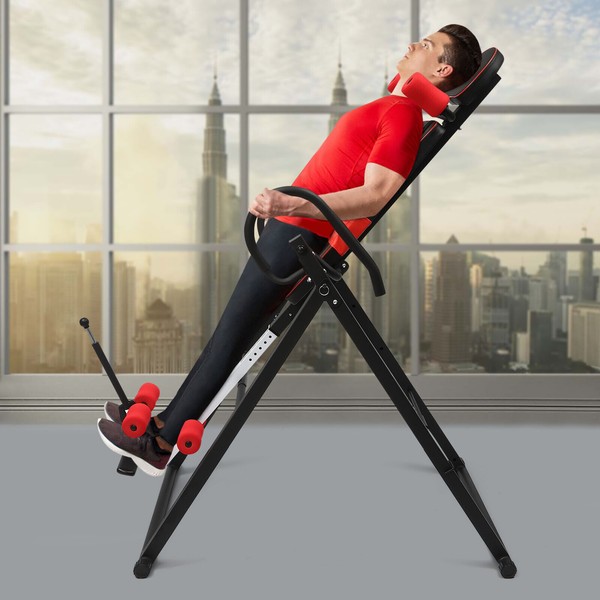 Inversion Table Heavy Duty Hang Upside Down Gravity Back Therapy