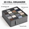 Foldable Underwear Organizer for Drawers & Closets – Non-Woven Fabric
