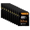 Synergy Digital 32GB Secure Digital SDHC UHS-I Memory Cards, Compatible