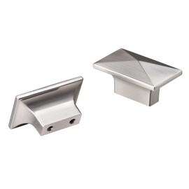 CILEYTION 10 Pieces Drawer Knobs Brushed Nickel Door Knobs - Heavy-Duty Cabinet Knobs, Kitchen Cupboard Knobs,Wardrobe Knobs and Kitchen Cabinet Knobs