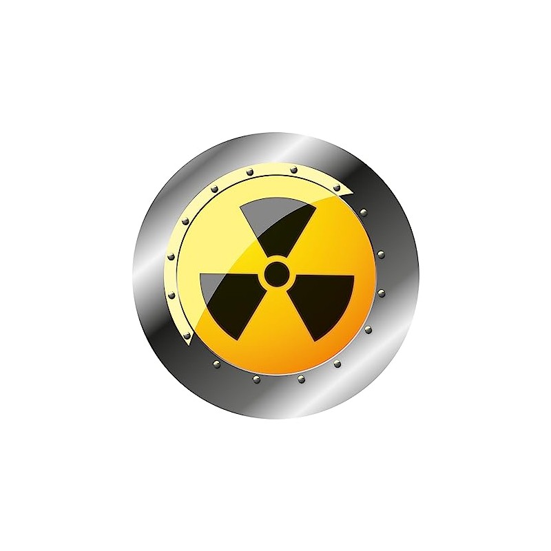 Geek Sticker Radioactive: 1 Sticker