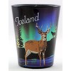 Iceland Northern Lights Deer Shot Glass