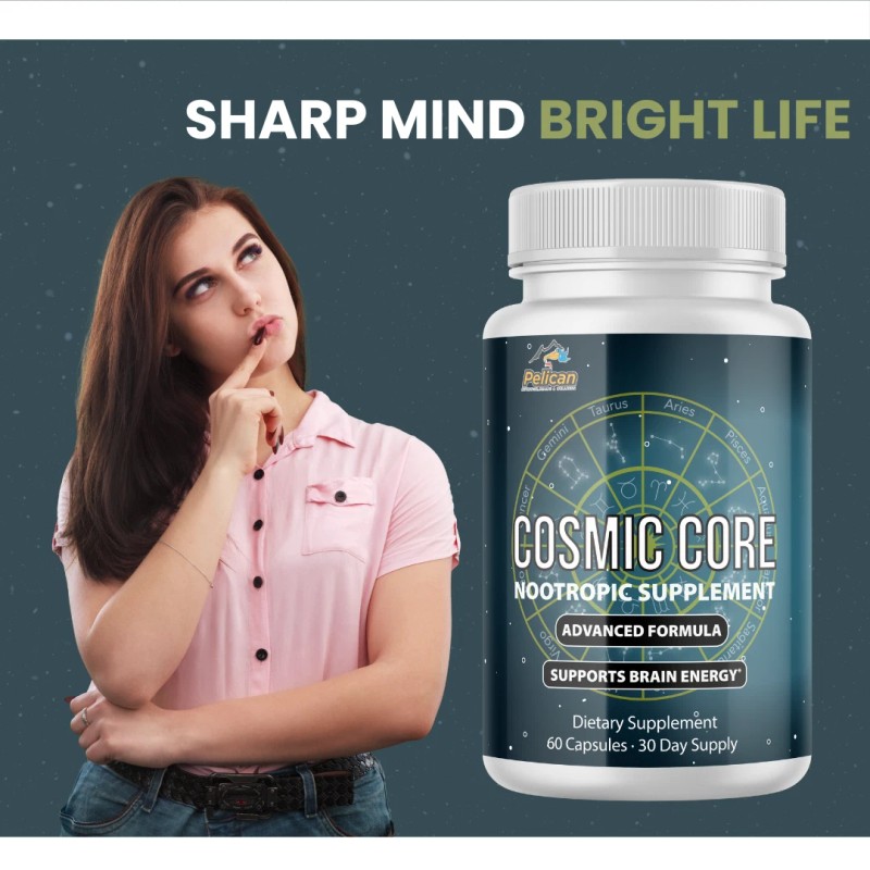 Pelican Vitamins COSMIC CORE- Brain Support- 60 Capsules