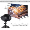 LED Snowfall Lights, LED Projector Snow Falling Lights for Garden,