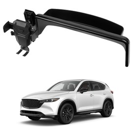 FIILINES Phone Holder for Mazda CX-5 2022-2025 (Fit 10.25" Touch Screen), Phone Mount with Dash Organizer for CX-5 Accessories, 360 Degree Rotation Dash Mount Cell-Phone Holder