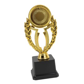 BIUDECO Gold Plastic Trophy Award for Kids Soccer Trophy for Kids Golf Trophy Small Trophy Award Plastic Trophy Tx03 Black Base