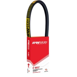 IRONMAX 8C V Belt A52 / 4L540 Classic Wrapped, Industrial Rubber Band Drive Conveyor Belt, 1/2" x 54" OC