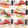 zmart Vegetable Cutter with Steel Blade Slicer Potato Peeler Carrot