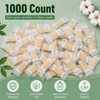 1000 Count Individually Wrapped Double-Tipped Travel Cotton Swabs