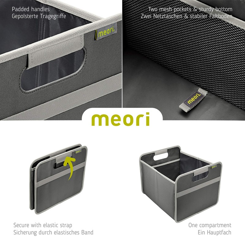Foldable box for home, office or on the go.