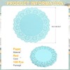 sourcing map 100pcs Paper Doilies, 6.5 Inch Lace Paper Doilies,