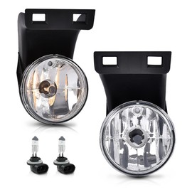PIT66 Front Bumper Fog Lights Compatible with 1994-2001 Dodge Ram 1500/1994-2002 Dodge Ram 2500 3500 2PCS Front Left & Right 19534501, 19534601, CH2592109, CH2593109, 55055180