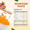 Fanale Passion Fruit Popping Boba Pearls, Vegan, Non GMO, Gluten
