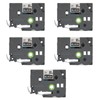 5pcs 18mm Label Maker Tape for Tze 241 Tz241 3/4in
