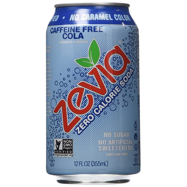 Zevia Natural Caffeine Free Cola, 12 Ounce, (4x6/12 Ounce)