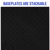 Strictly Briks Classic Stackable Baseplates 10" x 10" Building Brick