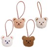 Luggage Tags (1 Dark/Light/White/Beige) Luggage Tag, Character Name Tag, Kids,