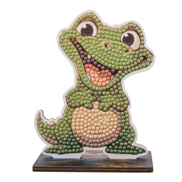 CRYSTAL ART Alligator Wildlife Buddies Kit Craft Buddy