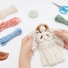 FREEBLOSS 4 Set Beginners Macrame Kit DIY Macrame Angel Kit