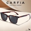 CARFIA Retro Polarised Sunglasses for Women UV400 Protection Driving Outdoor