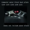 CPU Heatsink Holder, CPU Heatsink Holder, Backplane Backplate, Back Sheet,