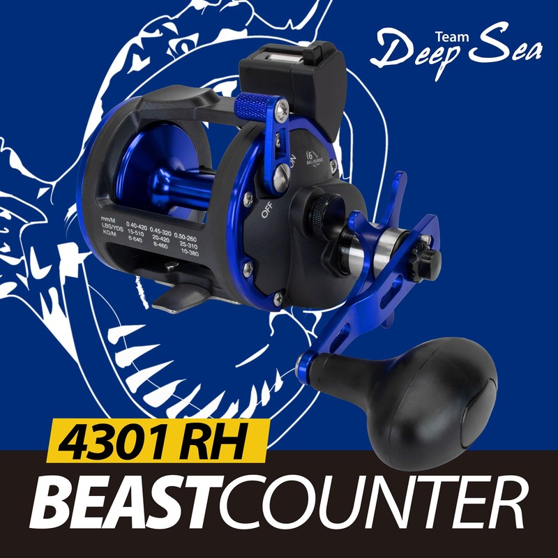 Team Deep Sea Beastcounter 4300 RH Multi-Purpose Roll with Counter