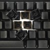 YMDK Blank Thick PBT OEM Profile 61 ANSI Keycaps for