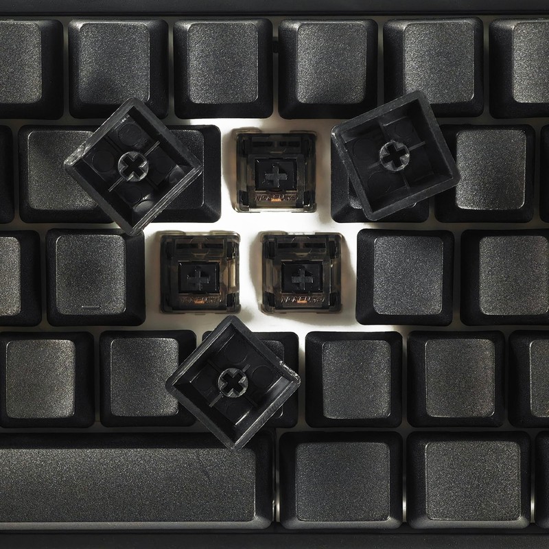 YMDK Blank Thick PBT OEM Profile 61 ANSI Keycaps for