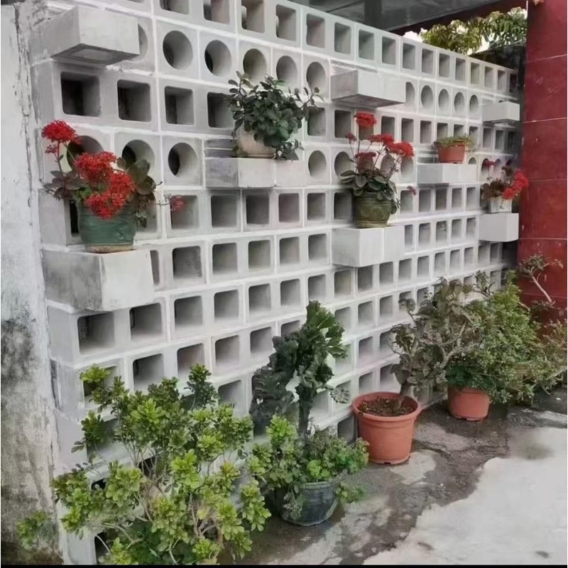 MWYZGmold Concrete Hollow Brick Mold,Reusable ABS Concrete molds,Indoor/Outdoor Wall Decoration,