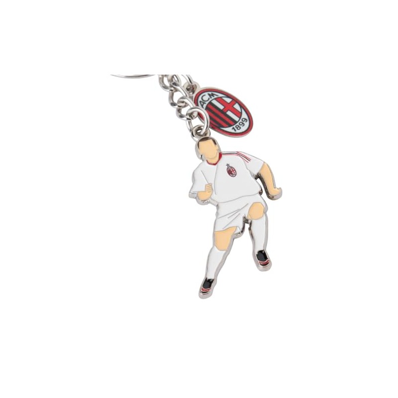 A.C. Milan Portachiavi 2002/03, Logo Ufficiale, Idea Regalo, Prodotto Ufficiale
