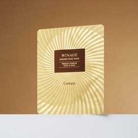 Koreana [Coreana] Winage Golden Snail Mask 10 Sheets / [코리아나] 위네이지 골든스네일 마스크 10매