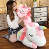 hitoshe Unicorn Stuffed Animals, Soft Unicorn Plush Hugging Pillow Toy
