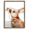 euwazram Rustic Walnut 18x24 Frame - Single Frame, 18 x