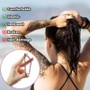 DIYDEC 32PCS Boho Hair Bracelets for Women Elastic Bracelets Hair
