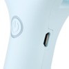 Mini USB Rechargeable Handhold Portable Desktop Cooling Fan (Blue)
