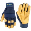 Wells Lamont Hydrahyde - Guantes de trabajo impermeables para hombre