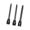 US PRO Industrial 7pc 3/8" DR Extra Long Impact Hex