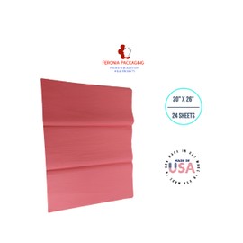 Feronia Packaging - Cuadrados de papel de seda, 24 hojas, papel de regalo premium y suministros de arte para cumpleaños, vacaciones o regalos