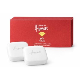 Natura Beijo de Humor Jabón en Barra Masculino, Cont. 2 Unidades de 90g Cada/uno